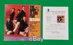 The Dave Clark Five X3 Lp Album Signed By Dave Clark+2 Beckett Certified Bas Coa