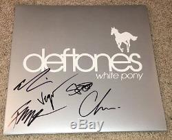 The Deftones Signed Autograph White Pony Vinyl Album Chino Moreno +4 Exact Proof