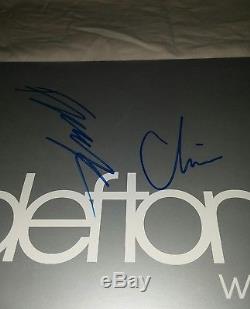 The Deftones Signed Autograph White Pony Vinyl Record Album Chino Moreno +3proof