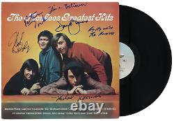 The Monkees Band Autographed Signed Greatest Hits Record Album JSA LOA 26645