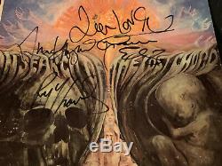 The Moody Blues Autographed Record Album In Search Of The Last Cord