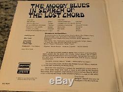 The Moody Blues Autographed Record Album In Search Of The Last Cord