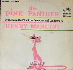 The Pink Panther Peter Sellers -Inspector Clouseau Autographed Record Album