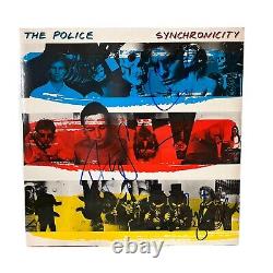 The Police Synchronicity Autographed Album Signed by 3 Members Released 1983 COA