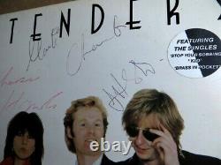 The Pretenders Band Autographed Album Cover Hynde Farndon Honeyman BAS AB08388