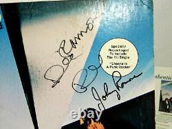 The Ramones WithJOEY Autographed ALL 4 SIGNED Vinyl LEAVE HOME Album