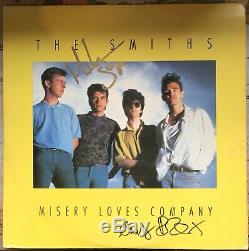 The Smiths Misery Loves Company SIGNED AUTOGRAPHED LP Vinyl Album Record