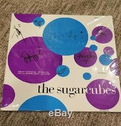 The Sugarcubes Ultra Rare Signed Birthday Vinyl Bjork + Band Mint Album Lp