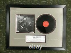 The WHO Quadrophenia Roger Daltrey Signed Album CUSTOM FRAMED JSA COA