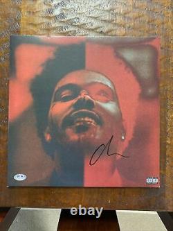 The Weekend Signed After Hours LP Record Album Vinyl PSA DNA COA Autographed