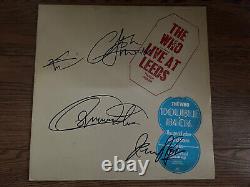 The Who-Live At Leeds Album-Fully Hand Signed & Authenticated