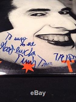 Tiny Tim Chameleon Lp Signed By Hand Australian 12 Record Album Martin Sharp