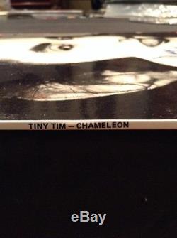 Tiny Tim Chameleon Lp Signed By Hand Australian 12 Record Album Martin Sharp