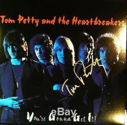 Tom Petty Autographed Record Lp signed Album cover + COA