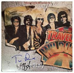 Tom Petty & Jeff Lynne Autographed Record Album LP
