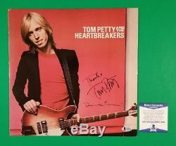 Tom Petty Signed Damn The Torpedoes Lp Album With Photo Proof & Beckett Bas Coa