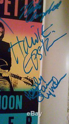 Tom Petty signed/autographed'Full Moon Fever' lp/album FULLY signed. RARE