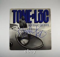 Tone-Loc Loc-Ed After Dark Autographed Signed Album LP Record Authentic JSA COA