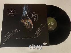 Trivium Band Autographed Signed Dead Men Say Vinyl Album With Jsa Coa # Ac26753