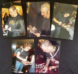 Twisted Sister Band Signed You Can't Stop Rock And Roll Album-5-signing Pics