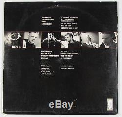 U2 Edge Rattle And Hum Signed Autograph Record Album JSA Vinyl Larry Mullen Jr