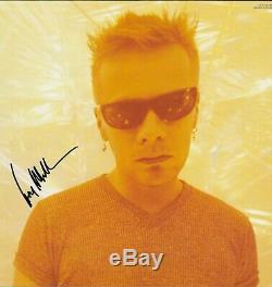 U2 Signed Signed Pop Album Sleeve Bono Edge Adam Larry Bas Coa Loa Autograph