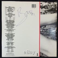 U2 WAR Signed Album 1983 BONO Autograph LP Excellent Cond Bold JSA LOA COA