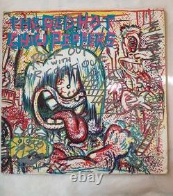 Uber Rare 1984 Red Hot Chili Peppers LP Album signed by original 4 members ACOA