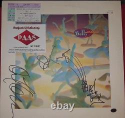 VERY RARE! Belly Group Signed Album Cover PAAS COA