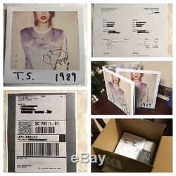 VERY RARE ONLY 500 sold from her website Dec'16 TAYLOR SWIFT signed 1989 album