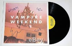 Vampire Weekend Band Signed Self-titled S/t Lp Vinyl Record Album Ezra Rare +coa