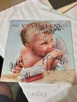 Van Halen Autographed 1984 Album