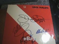 Van Halen Autographed Album