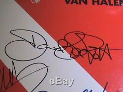 Van Halen Autographed Album