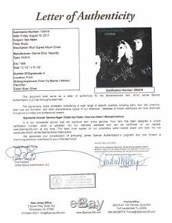 Van Halen Band Signed Autograph Record Album OU812 JSA Vinyl Record Eddie Alex