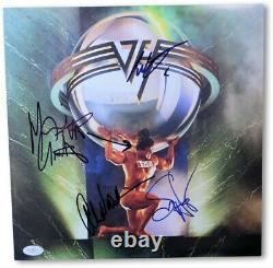 Van Halen Band Signed Autographed Record Album Cover Hagar Anthony JSA X10014