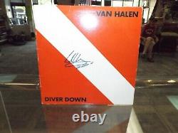Van Halen Diver Down Album signed by Eddie Van Halen with COA