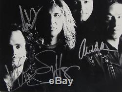 Van Halen Group Signed Autograph JSA COA Record Album Eddie Van Halen OU812