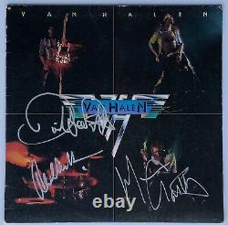 Van Halen signed album 1st lp group autographed eddie van halen epperson loa