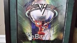 Van Halen signed autographed 5150 Album by all four members