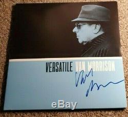 Van Morrison Autographed Record Album Versatile Psa Dna