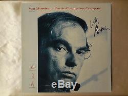Van Morrison Personally Hand Signed/Autographed Record Album Cover