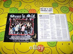 Very Rare Hear `n Aid Autographed Record Album Ronnie James Dio 1985