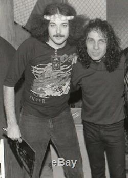 Very Rare Hear `n Aid Autographed Record Album Ronnie James Dio 1985