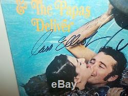 Vintage Mamas & Papas Record Album Signed by All 4 Cass Elliot Dennis Doherty ++