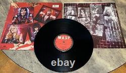 W. A. S. P. 1984 s/t debut vinyl LP FULLY SIGNED BLACKIE CHRIS RANDY STEVE RARE OOP