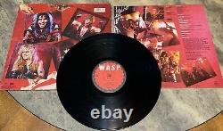 W. A. S. P. 1984 s/t debut vinyl LP FULLY SIGNED BLACKIE CHRIS RANDY STEVE RARE OOP
