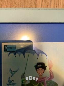 Walt Disney signed Mary Poppins Record Album Framed