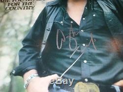 Waylon Jennings Are You Ready Country Signed Autographed Vinyl Record Album COA