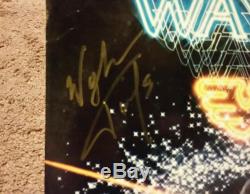 Waylon Jennings hand signed autographed album lp w\ COA